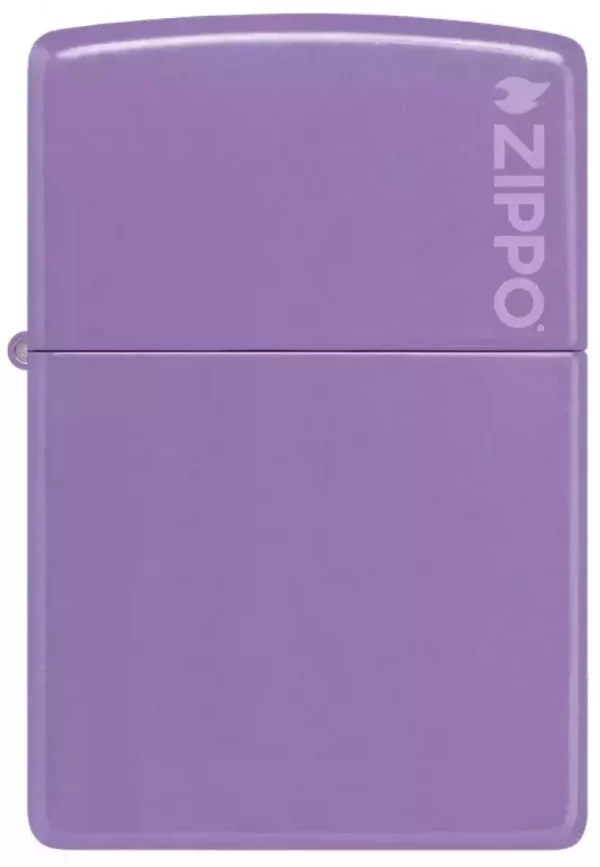 Šķiltavas Zippo Smokey Lavender Logo Šķiltavas Zippo Smokey Lavender Logo