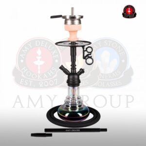 Ūdenspīpe "Amy Deluxe Baby Cloud R Black" 48 cm