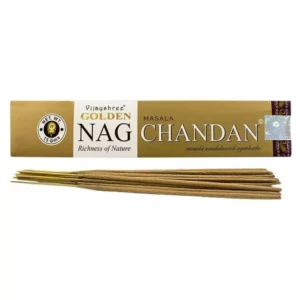 Golden Nag Chandan natural Vīraki 15g