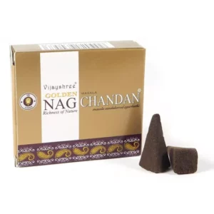 Golden Nag Chandan natural vīraka konusi