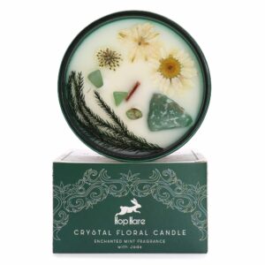 Sojas vaska svece Hop Hare Crystal Floral Mint