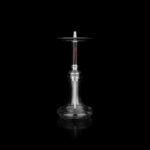 Ūdenspīpe "Steamulation Xpasion Mini Epoxy Black Red" 40 cm