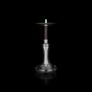 Ūdenspīpe "Steamulation Xpasion Mini Epoxy Black Red" 40 cm