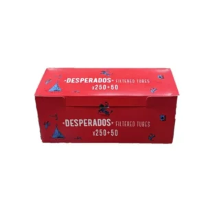 Cigarešu čaulītes Desperado (250+50 gab. BONUS)
