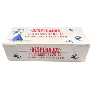 Cigarešu čaulītes Desperado XL ar 25 mm filtru (200 gab.)