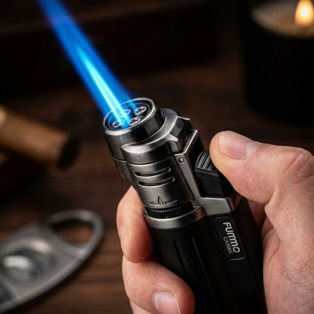 Gāzes šķiltavas Jet Torch Turbo ar jaudigu zilu liesmu
