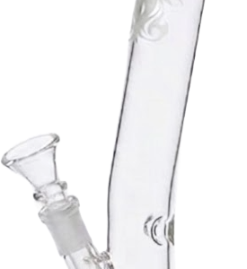 Stikla ūdens pīpe Bent Tribal 30 cm glass bong