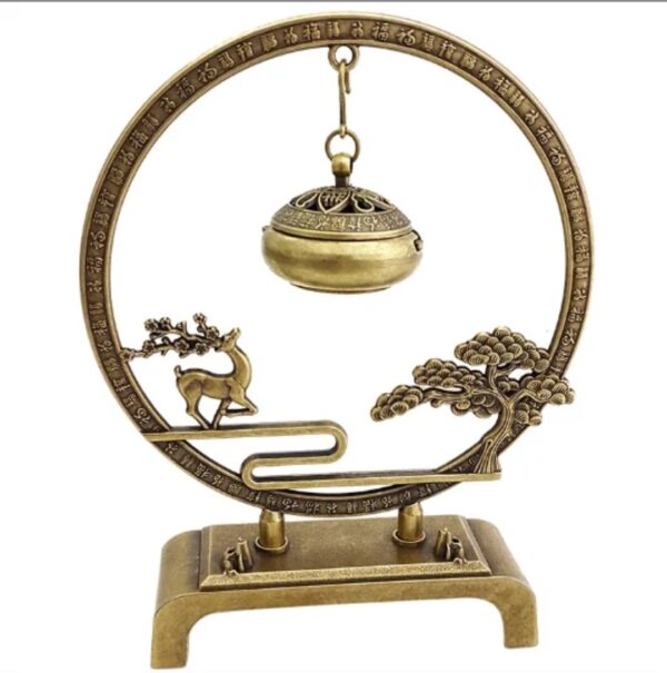 viraka-turetajs-brass-zen-ring Vīraka turētājs Brass Zen Ring no vara krāsas metāla sakausējuma