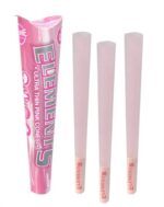 Papīrīši Elements Pink King Size Prerolled Cones 3 gab. rozā konusi