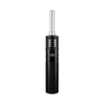 Arizer Air Max vaporizer sausajiem garšaugiem ar ievietotu stikla iemutni