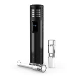 Arizer Air Max vaporizatora komplektācija ar stikla iemutni