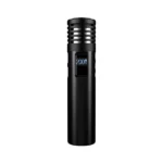Melns Arizer Air Max vaporizators ar ieslēgtu digitālo displeju