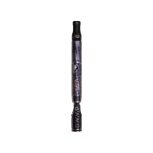 Pilnībā salikta DynaVap M7 XL Stealth ierīce ar uzliktu vāciņu