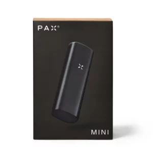 PAX Mini Onyx portable vaporizer oriģinālajā iepakojumā