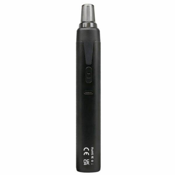 V4 Pro vaporizatora aizmugure ar gaisa plūsmas regulatoru un USB-C savienojumu