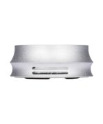 ONMO HMD Silver karstuma regulators no sāniem, parādot gaisa plūsmas atveres