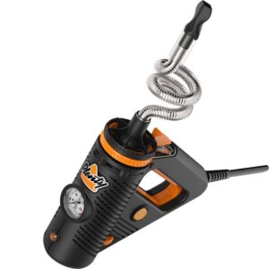 Storz & Bickel Plenty vaporizatora sānskats un temperatūras vadība
