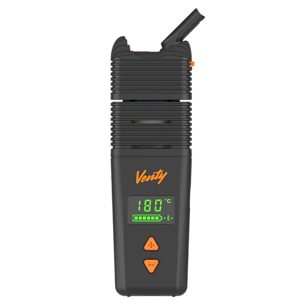 Storz & Bickel Venty Portable Dry Herbs Vaporizer Storz & Bickel Venty Portable Dry Herbs Vaporizer ar zaļo gatavības indikatoru
