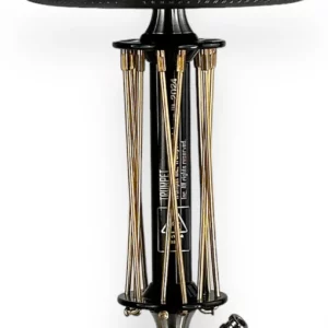 Ūdenspīpes Trumpet Rider W-40 Still stiebs ar unikālām zelta stīgu detaļām