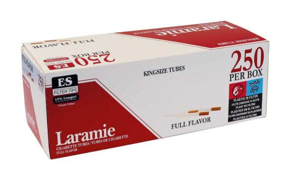 Laramie Cigarešu čaulītes Full Flavor 250 gab ar 17 mm filtru