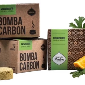 Sagrada Madre antimosquito citronella naranja odu atbaidīšanas vīraka bumbas, натуральные благовония от комаров, mosquito repellent incense bombs