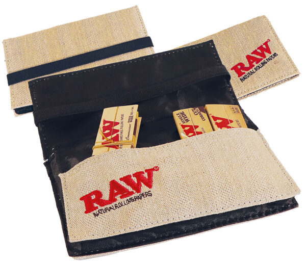 Dabīgās kaņepju šķiedras RAW Dabīgās kaņepju šķiedras RAW tabakas maciņš Hemp Smokers Wallet