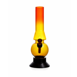 Akrila bongs ar apaļu kolbu un noņemamu gumijas pamatni, acrylic bong ball base with metal bowl