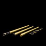 G-Rollz 24K Gold King Size konusi ar izvilktiem aizsargājošiem papīra ieliktņiem