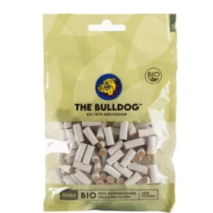 Filtri The Bulldog BIO 100% bioloģiski noārdāmi iepakojumā (120 gab.)