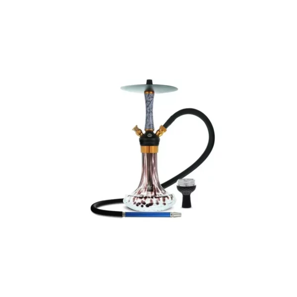 Ūdenspīpe MS maShisha Flash Sudrabains
